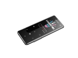 MP3 YIZHOOD A20 4G)Bluetooth 5.2 Altavoz Micrófono Tecla táctil FM HIFI E-book negro