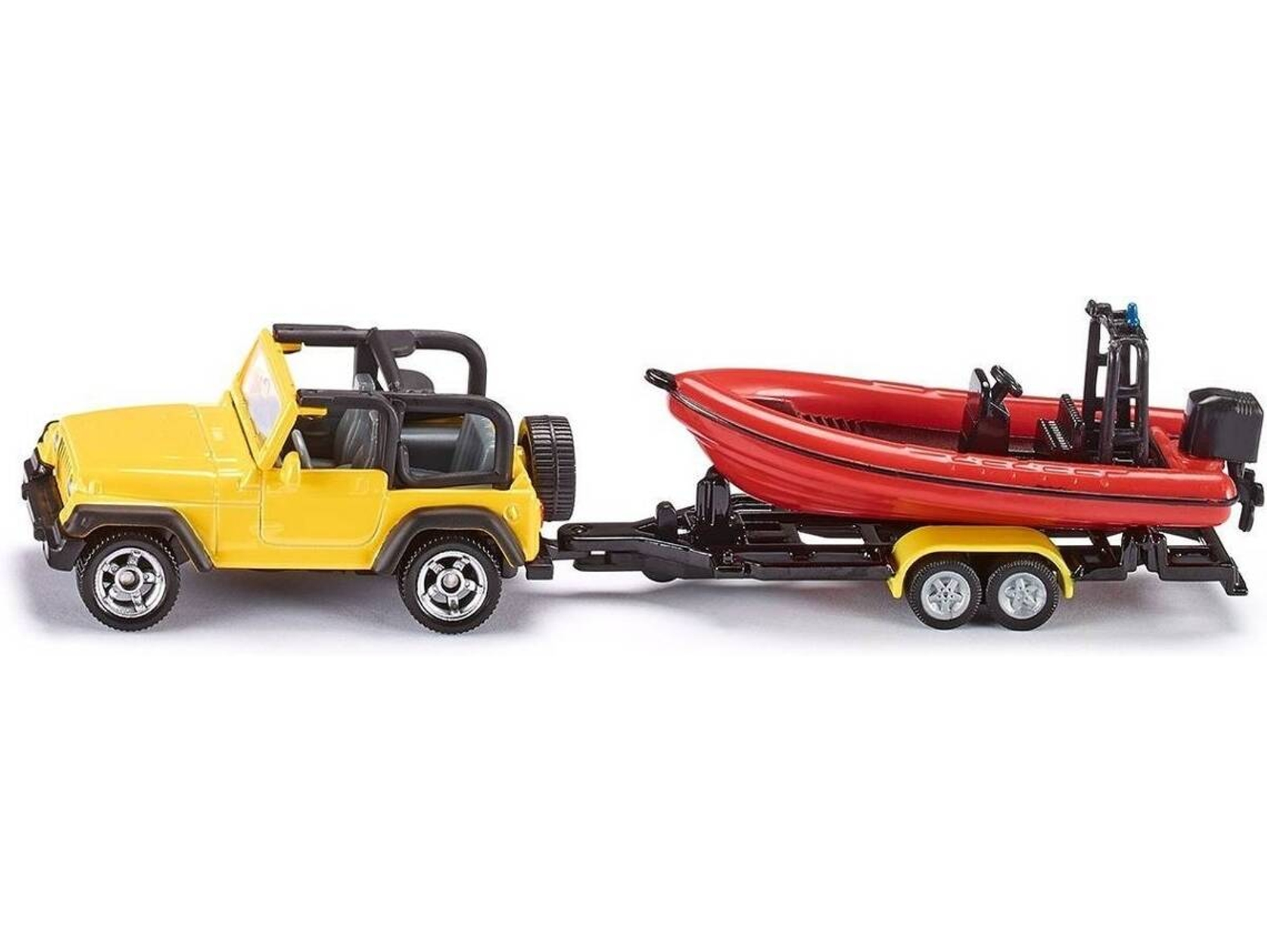 Todoterreno con Barco SIKU de Jugar (Edad Mínima: 3 - Transportes)