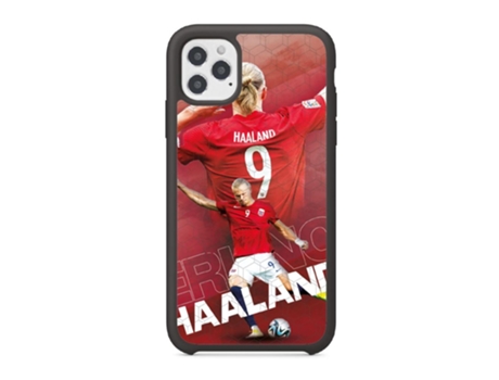 Funda Móvil Oficial Norges Fotballforbund para iPhone 12 PHONECASES3D Piel Sintética Negro