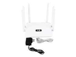 Router Wifi Inteligente 300m De Alta Velocidad Con 1 Puerto Wan 4 Puertos Lan Y 6 Antenas Inalámbrica Para El Hogar