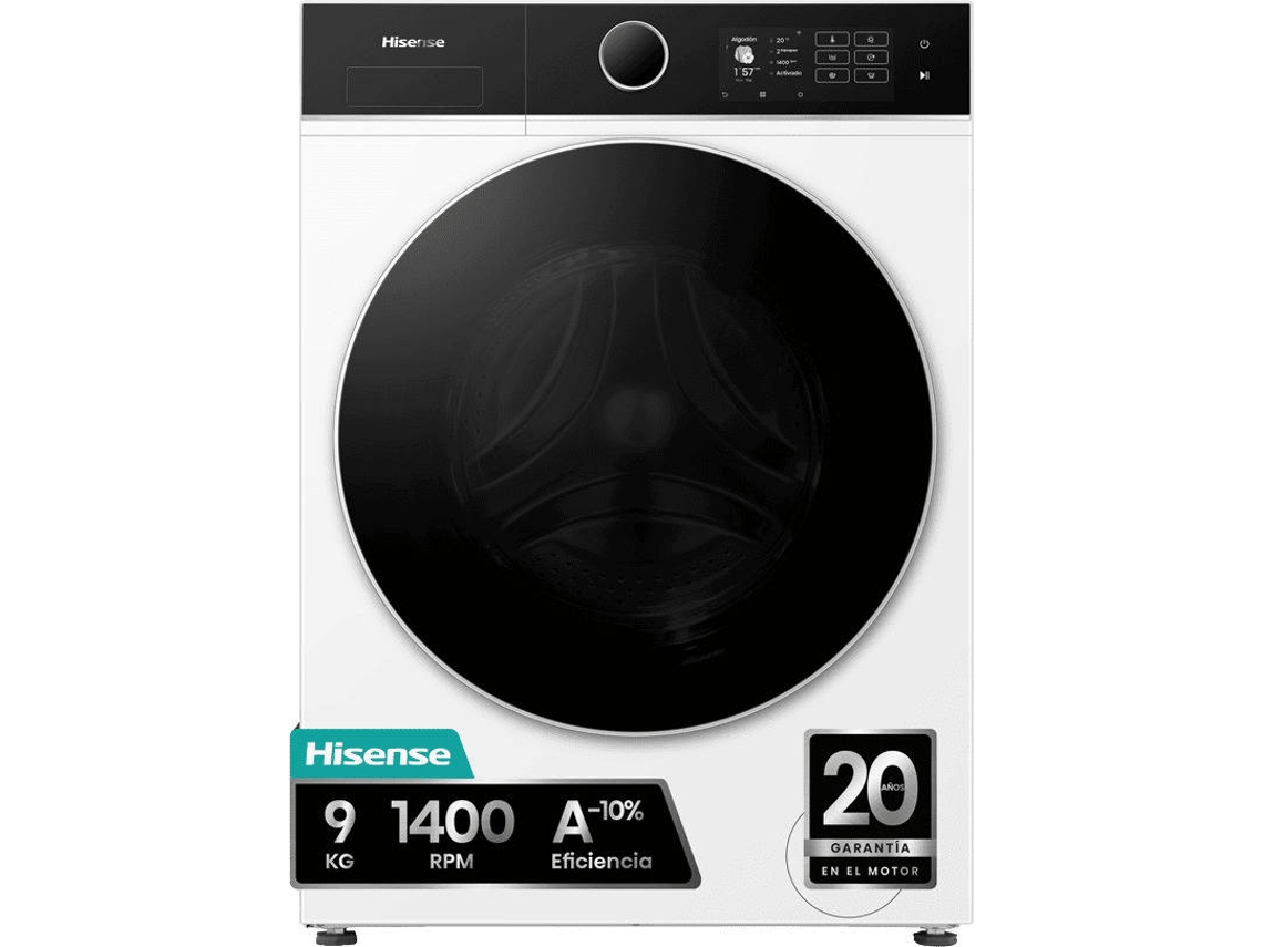 LAVADORA HISENSE WF5I9043BWFS 9KG A-10%
