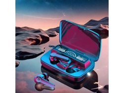 Fones de Ouvido Bluetooth 9d de Alta Fidelidade Sem Fio com Tela Sensível Ao Toque Digital, Resistência À Água e Microfone. MDUG