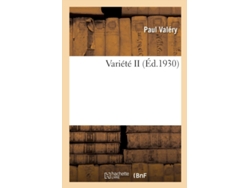 Livro variete ii de paul valery (francês)