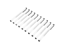 10 Bolígrafos De Punta Fina Resistentes Al Agua Para Dibujo De Manga, Tapa Resistente, Antiderrame.