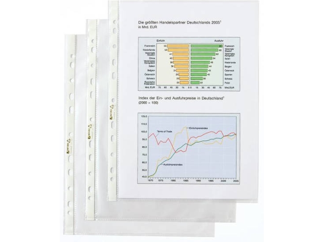 Fundas REXEL 22495190 (210x297 mm - Transparente - Polipropileno - A4)