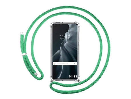 Carcasa Xiaomi Mi 11 5G TUMUNDOSMARTPHONE Colgante Verde