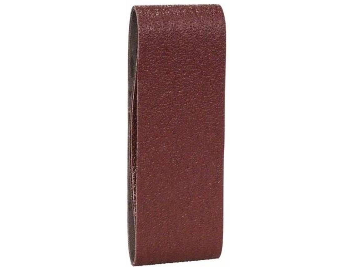 Conjunto de 3 Bandas de Lija BOSCH para Lijadora de Rolos - Qualidade Vermelho G= 40