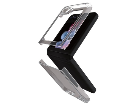 Funda Hard Rigid para Samsung Galaxy Z Flip 5 MUVIT Plástico Transparente