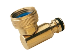 Adaptador Grifo Rosca Hembra ¾ En Codo Latón AQUA CONTROL