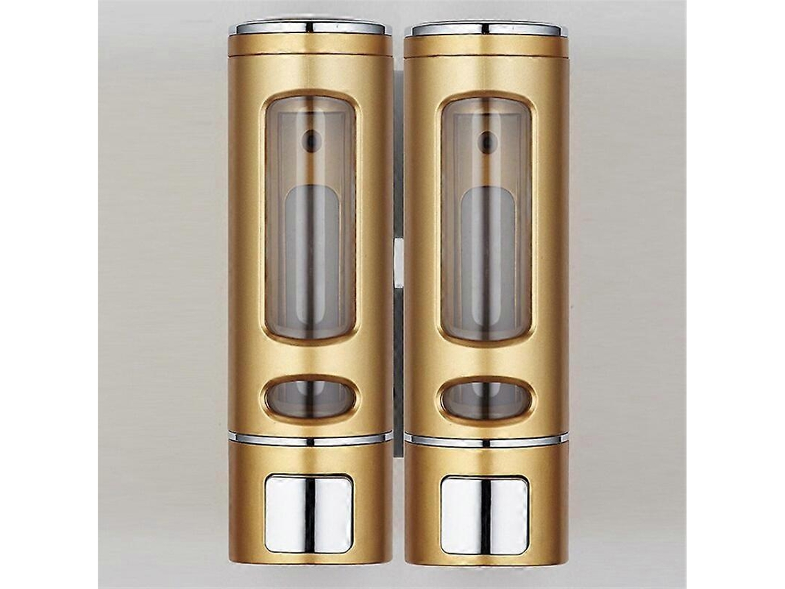 Dispensador de jabón líquido de pared de 400 ml/800 ml, champú transparente, gel de ducha y accesorios de baño Rosewell