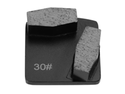 Disco De Esmerilado Diamante Trapezoidal Grit 30 Para Pulir Concreto En Mezcladora De Pisos