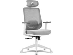 Silla de Oficina Ergonómica ALPHA GAMER Stella (Blanco)