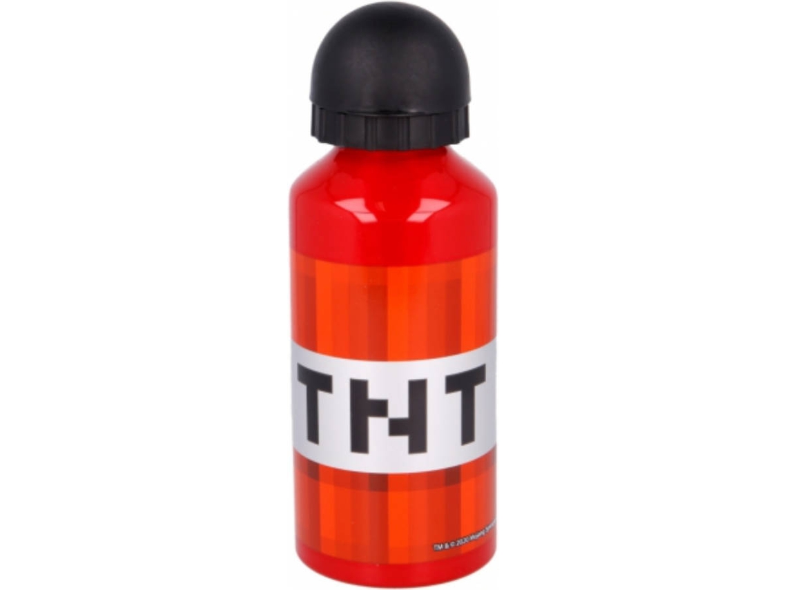 Botella MINECRAFT Rojo (400 ml)