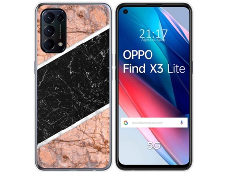 Carcasa Oppo Find X3 Lite TUMUNDOSMARTPHONE Dibujos Multicolor
