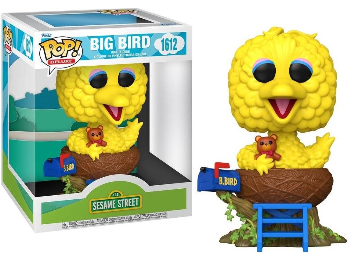 Figura FUNKO Pop! Deluxe: Sesame Street S3 - Big Bird en el Nido