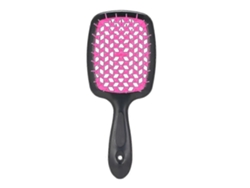 Cepillo plano antiestático, desenredante y masajeador, con cerdas suaves para alisar y secar el cabello. Rosewell