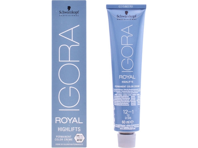 Tinte de Cabello SCHWARZKOPF Igora Royal Highlifts 12-1 (60 ml)
