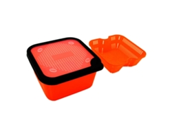 Soporte ventilado de alta resistencia para cebo vivo, ideal para pesca en agua dulce, gusanos y lombrices. Rosewell.