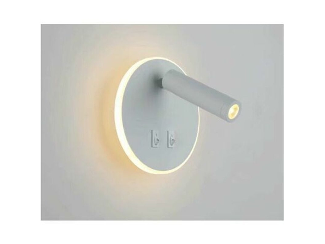 Lámpara De Pared De Dormitorio Led Estilo Chino Nuevo Foco Giratorio Luz Cálida Para Hotel Pasillo Sala