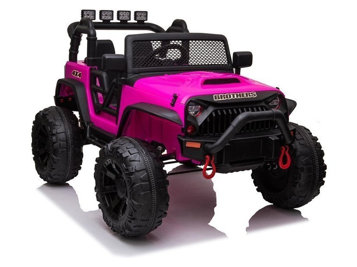 Jeep JC666 - Coche eléctrico para montar, color rosa, B.active