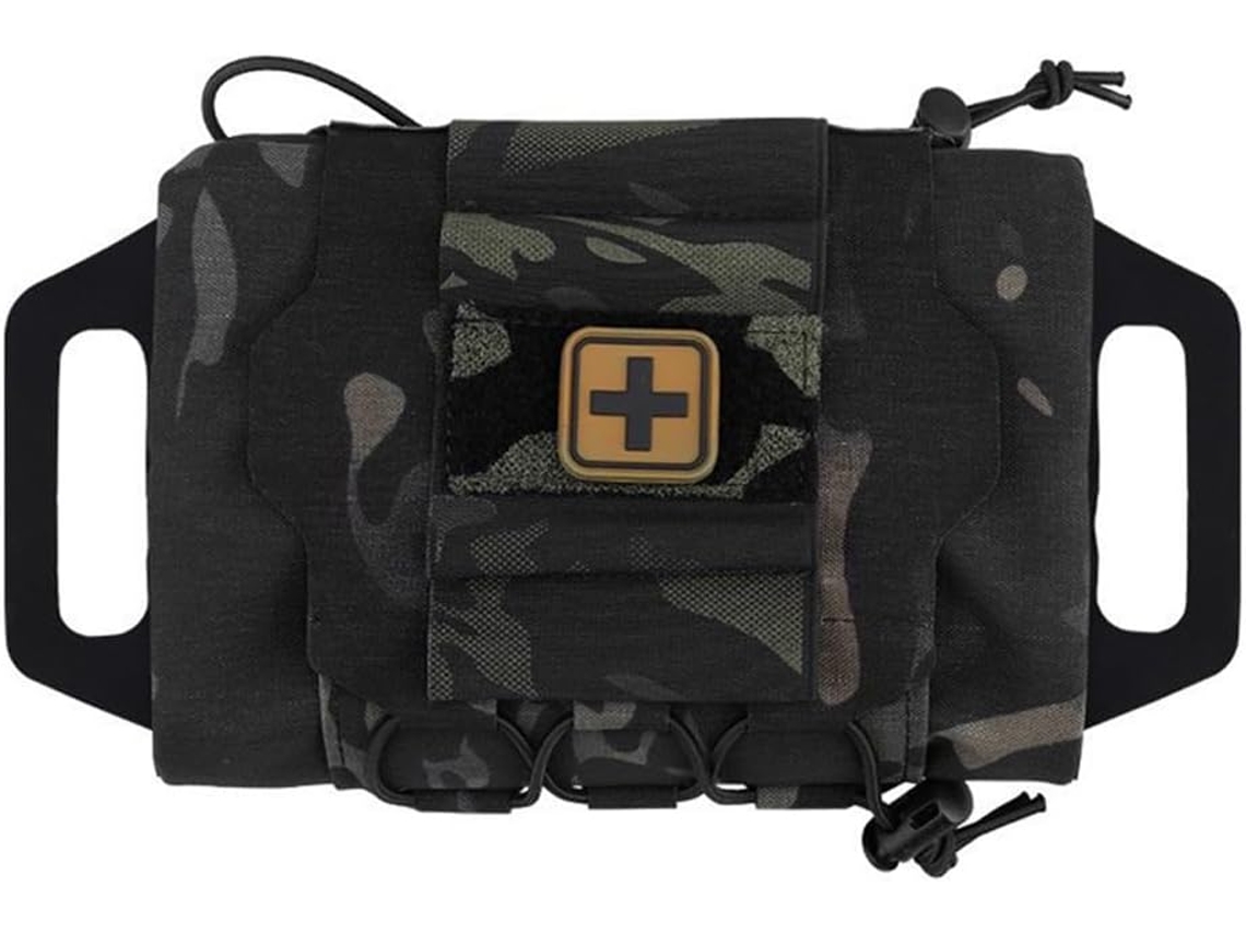 Kit De Despliegue Para Exteriores, Para Caza, Camping, Supervivencia En Emergencias Y Camuflaje Oscuro.
