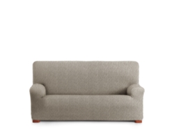 Funda Sofá Bielastica Adaptable Roc 4 Plazas (210-290 cm) Lino VIPALIA