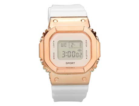Smartwatch YDCY Noctilucent Screen Square Dial Digital Reloj Cronógrafo Digital con Pulsera de Silicona