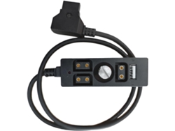 Cable De Batería Para Cámara Con Múltiples Salidas Que Proporciona 4 Puntos De Montaje Simultáneos Y Conexión Enchufable.