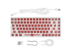 Kit De Teclado Mecánico De 84 Teclas Para Armar Tú Mismo