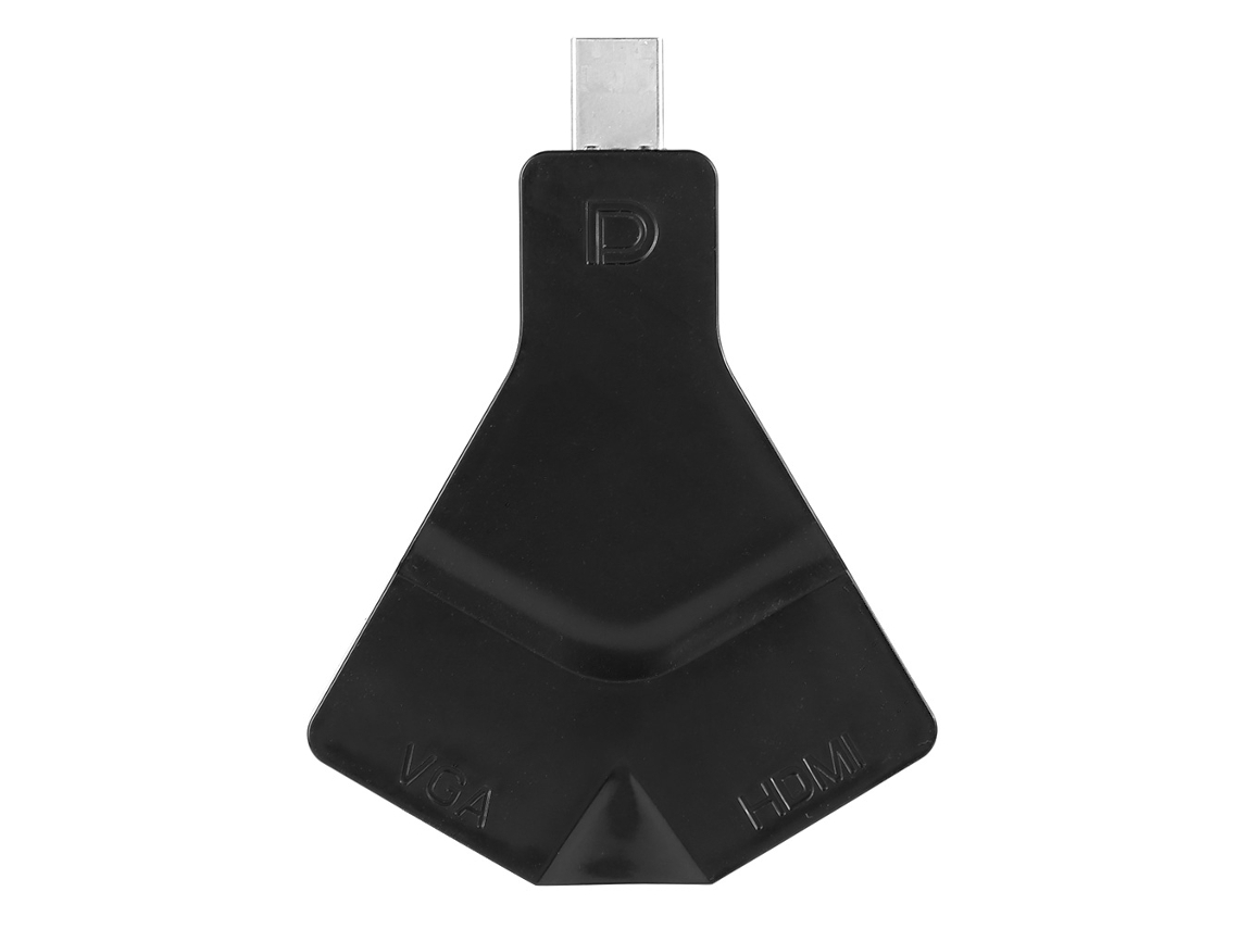 Adaptador Vga Hdmi 2 En 1 Mini Convertidor 4k Para Tv Digital Proyector Pantalla