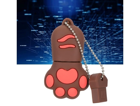 HURRISE Memorias USB USB Flash Drive Dibujos Animados Miniatura USB 2.0 Memory Stick para Memoria de Almacenamiento de Datos de Computadora 1GB