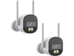 2 Cámaras Ip Tuya Smart Life 2.4g/5g Wifi 2k 4mp Cámara De Seguridad Mini Cctv Video