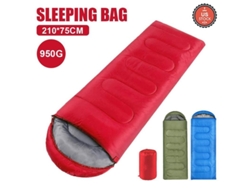2026-bolsa De Dormir Individual 4 Estaciones Impermeable Para Camping Al Aire Libre Senderismo Rojo