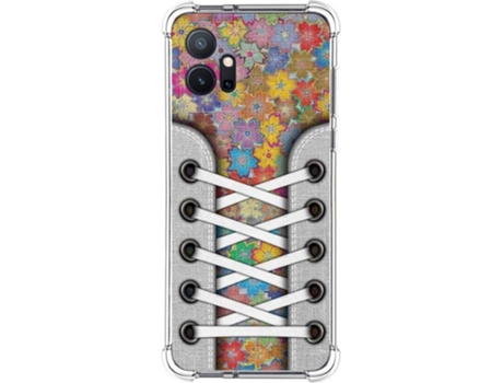 Carcasa para Vivo Y55 5G TUMUNDOSMARTPHONE Dibujos Antigolpes Zapatillas 05 Multicolor