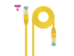 Cable de Red Nanocable Rj45 Lszh Cat.7 600Mhz Sftp Awg26 2 M Amarillo N/A