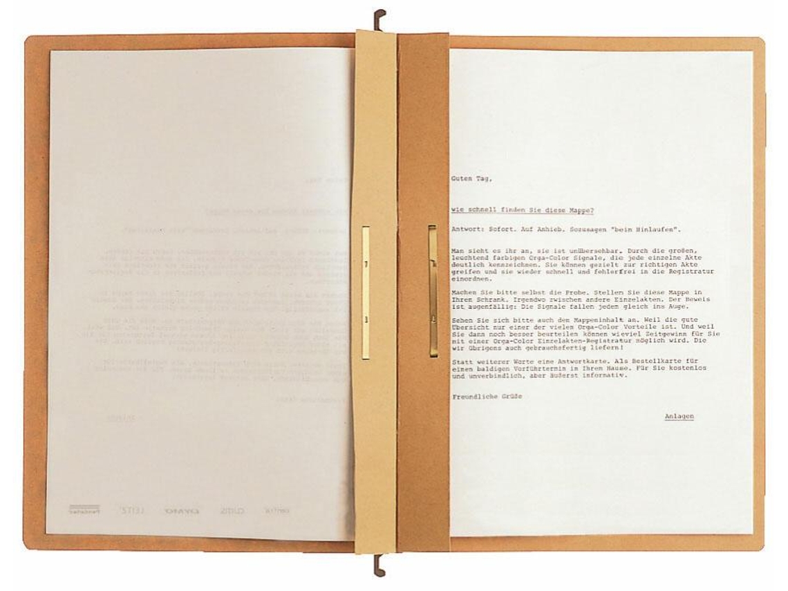 Carpeta colgante doble Leitz Alpha, A4, papel kraft, para archivo comercial y oficial, cartón kraft, 250 g/m², dimensiones según D