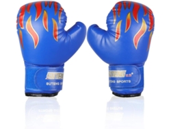 Guantes de entrenamiento para niños, diseño ergonómico, de piel sintética para entrenamientos delicados.