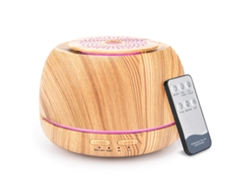 Humidificador De Fragrâncias Recarregável Por Usb De 300 Ml (marrón) + Controle Remoto*