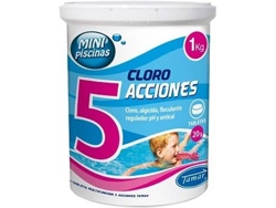 Tabletas de Cloro TAMAR 5 Acciones Granulado (1 Kg)