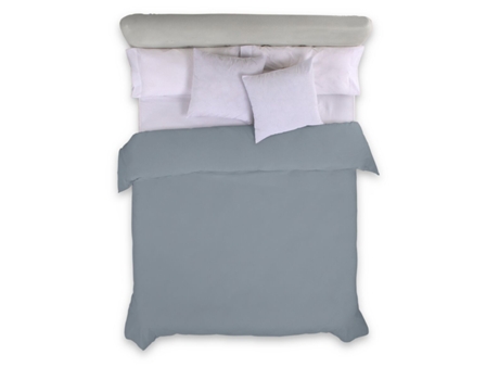 Funda Nórdica ALEXANDRA HOUSE LIVING Acero Gris Acero 220 x 220 cm
