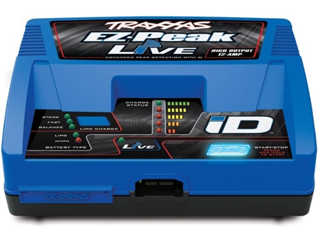 Piezas para Teledirigidos TRAXXAS Charger, EZ-PEAK LIVE BIS 12-AMP NIMH/LIPO 4S (Edad Minima: 14 años)