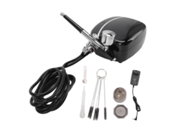 Kit de mini compresor de aire para aerógrafo, bomba de oxígeno para maquillaje, limpieza y pintura, 100-240 V