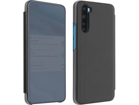 Funda OnePlus Nord AVIZAR Espejo Translúcido Negro