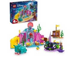 LEGO Disney: Princess Caverna de Cristal da Ariel – Set com figuras de sereia e peixe (141 peças)