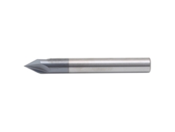Fresa De Chaflán De Acero De Tungsteno De 3 Dientes Y 60° Para Fresadora Cnc D6 X 60° X 50l