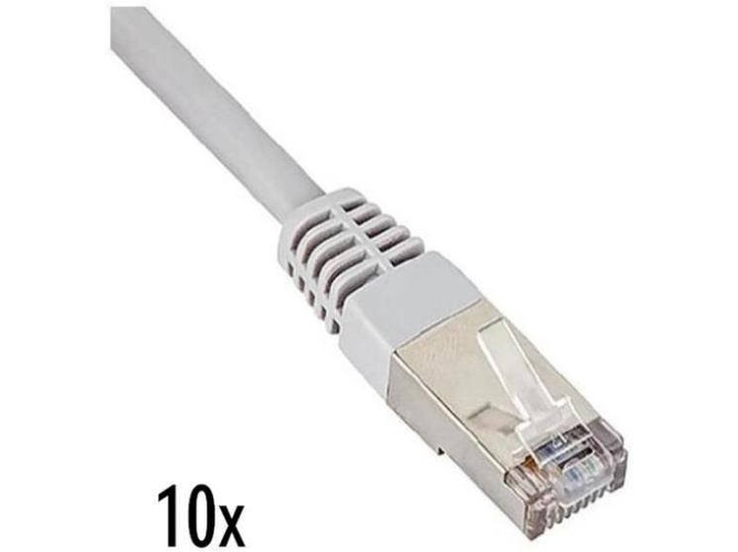 Cable de Red NILOX (RJ45 - 2 m - Gris)