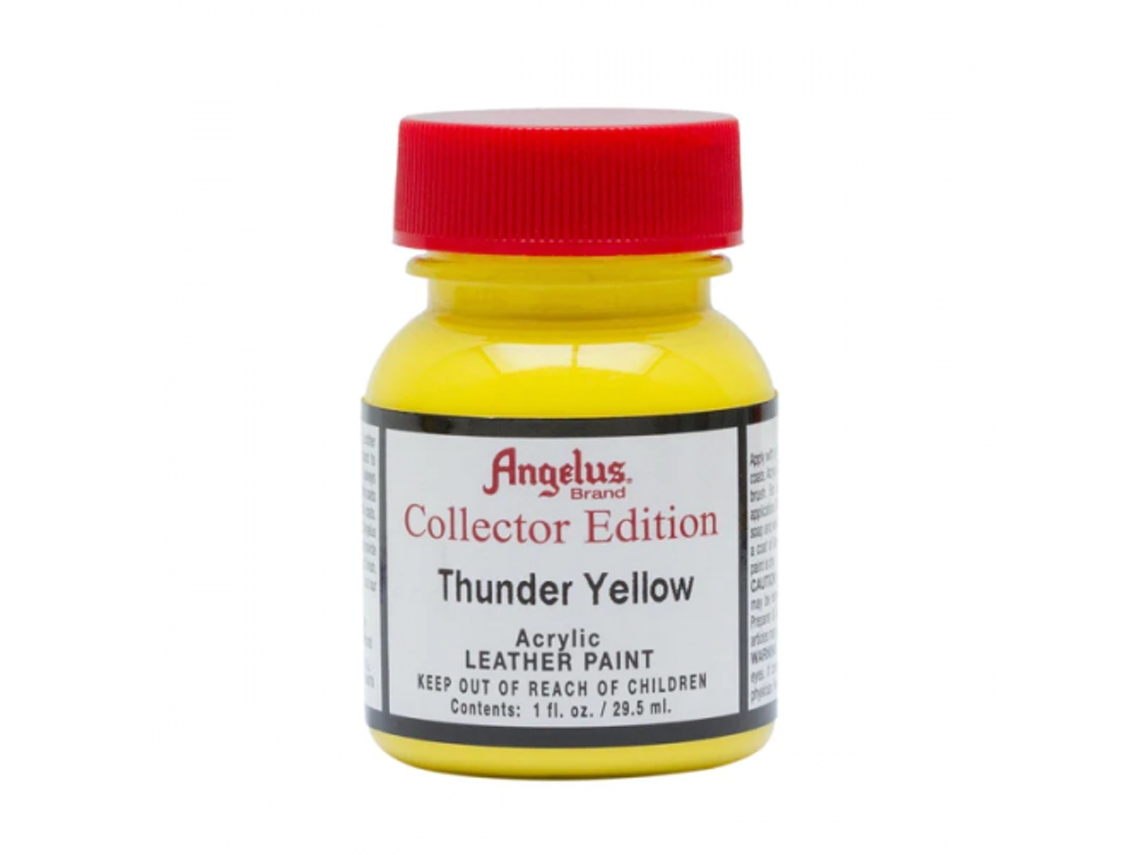 Pintura Cuero Y Polipiel Angelus Collector Edition 29,5 Ml (Thunder Yellow 344)