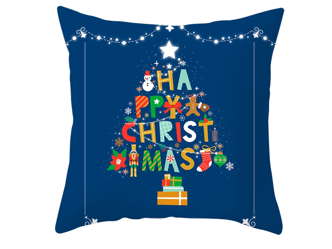 Serie Calcetines de Navidad Enanos Funda Decorativa de Almohada