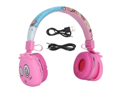 Auriculares Infantiles Ylfashion Jellie Green Con Diseño De Dibujos Animados, Cancelación Ruido