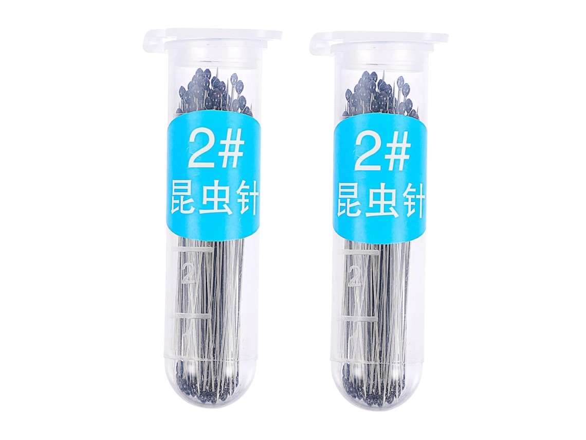 Paquete De 200 Agujas Entomológicas De Acero Inoxidable, Kit